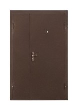 Двери КВАРТЕТ DL 2066х1250х104 R/L метал/метал
